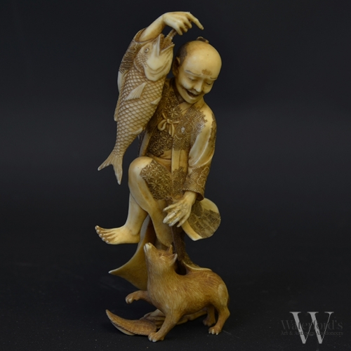 Japanese Meiji Period Ivory Figure