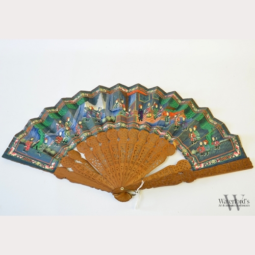 A 19th Century Chinese Hand Fan