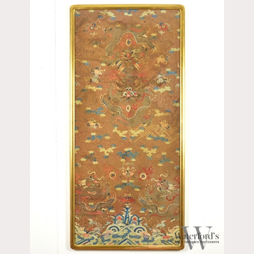 A Chinese Embroidered Kesi