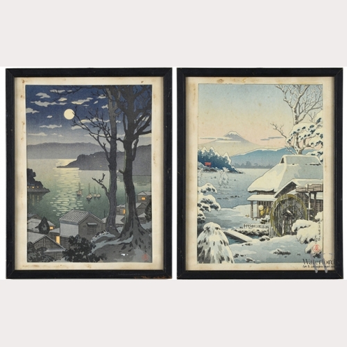 A Pair of Japanese Woodblock Prints