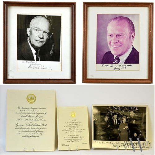 A Group of Autographed Presidential Photos