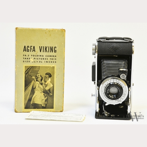 AGFA  Ansco Viking Folding Camera F 6.3