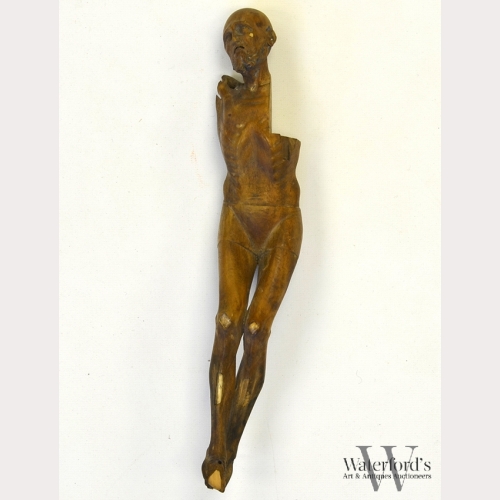 A 17th C. Italian Boxwood & Ivory Anatomical Model