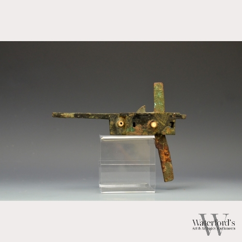 A Chinese Bronze Crossbow Trigger, Han Dynasty