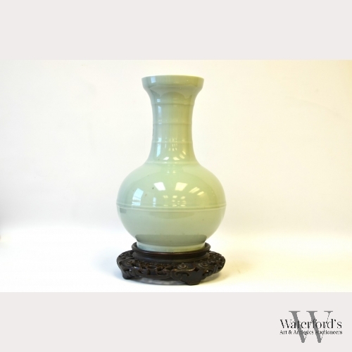 A Chinese Celadon Porcelain Vase