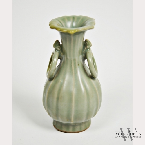 A Fine Song Dynasty Longquan Celadon Amphora