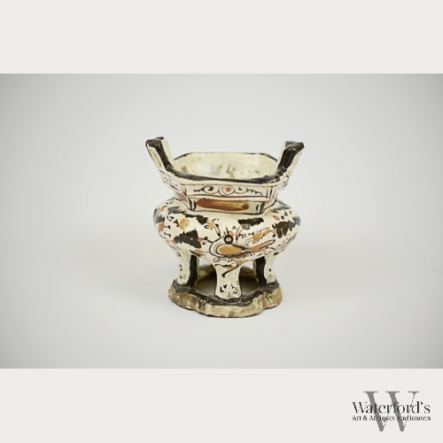 A Chinese Ming Dynasty Cizhou Ding Censer