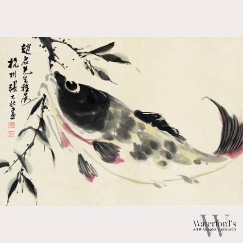 Zhang Dazhuang (1903-1980), Fish