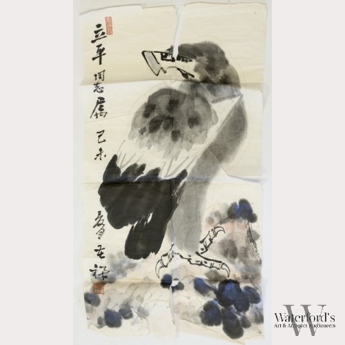 Li Kuchan (1899-1983), Hawk