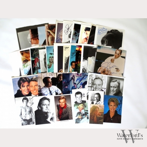 A Collection of Autographs, Actors 1970's-Present