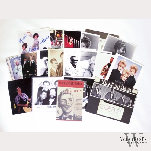 A Collection of Autographs of Musicians