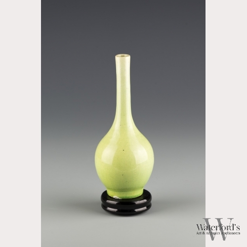 A Small Chinese Green Glazed Vase