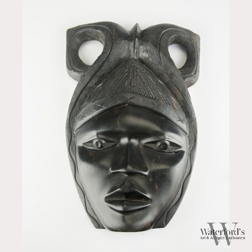 An African Carved Ebony Mask