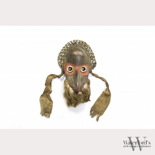 An African Carved Wood Mask, Dan People