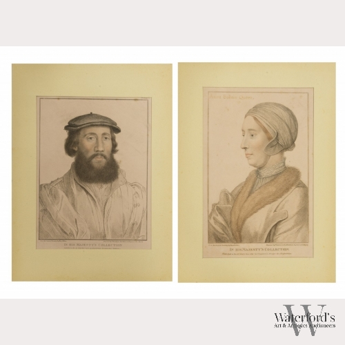 A Set of Two F. Bartolozzi (1727-1815) Engravings