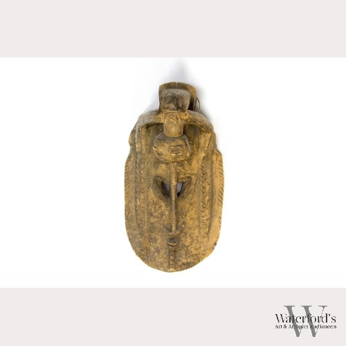 An African Carved Wood Mask, Dogon